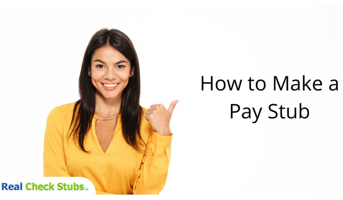 How to Make a Pay Stub